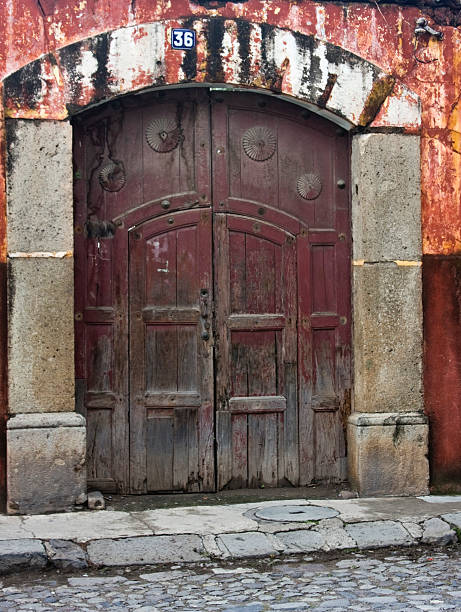 istock Colonial Door Antigua Guatemala 111919103