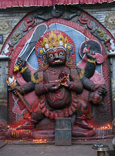 istock Kala Bhairab statue Kathmandu Durbar Nepal 111919699