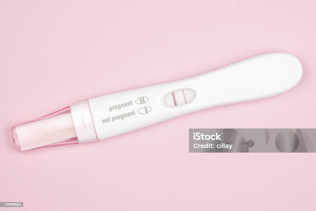 Test de grossesse - Photo de Test de grossesse libre de droits