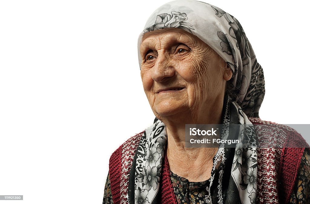 歳の女性 - バブーシュカのロイヤリティフリーストックフォト