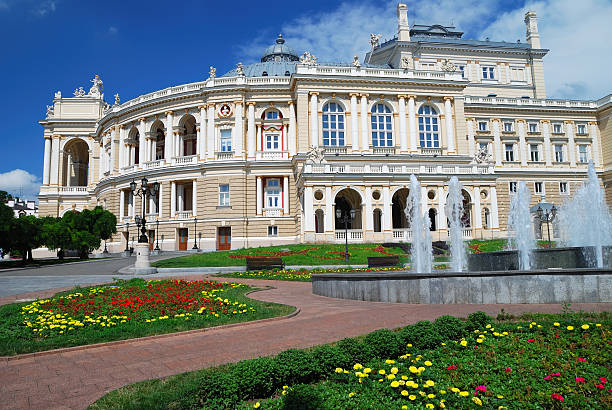 istock Public opera theater in Odessa Ukraine 111923943
