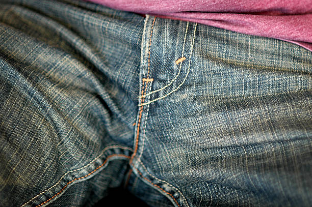 istock Men's Jeans Crotch Shot 111927342