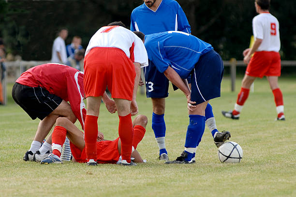 sports injury  foul stock pictures, royalty-free photos & images