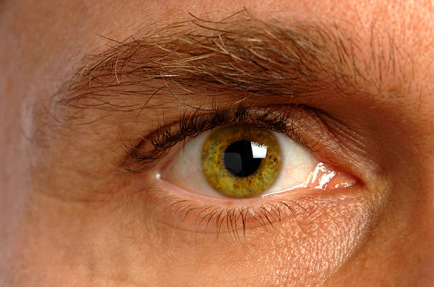 istock Green Male Eye Close Up 111927894