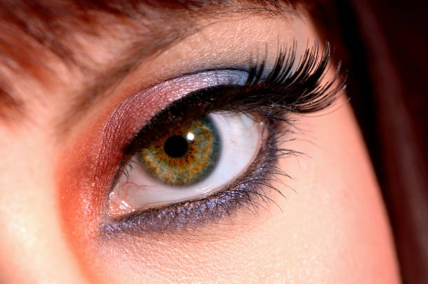istock Redhead Fashion Model with Beauty Makeup 111928170