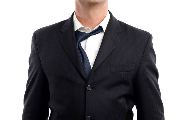 istock Businessman with Untied Tie Isolated on White Background 111928758