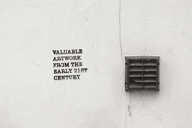 istock English humour on a British wall 111928795
