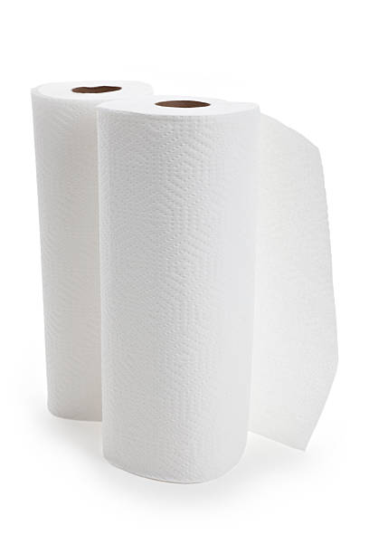 white paper towel roll - 4599 stock-fotos und bilder