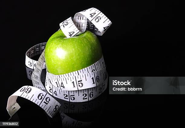 Fit Stock Photo - Download Image Now - Adhesive Tape, Apple - Fruit, Bright