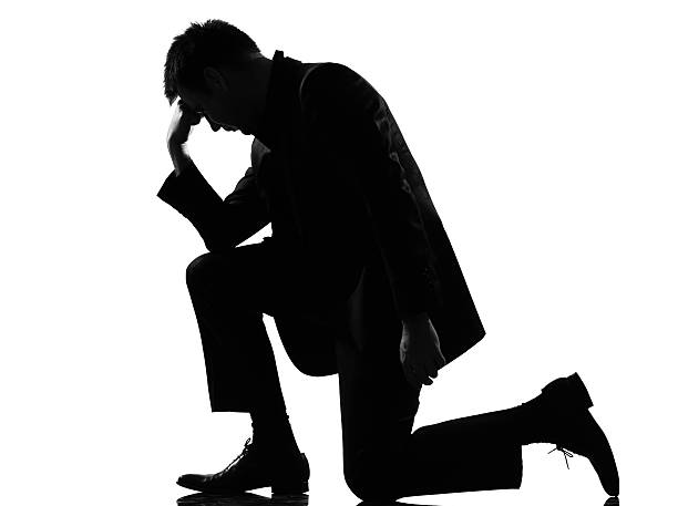 istock silhouette  man  fatigue despair tired 111937252