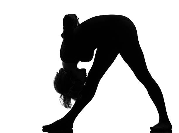 istock woman parsvottanasana Intense Side Stretch Yoga pose 111938738