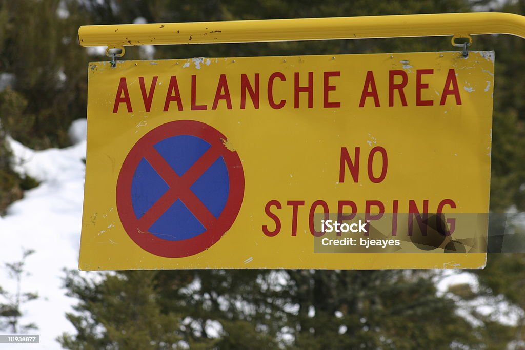 Avalanche-Bereich - Lizenzfrei Berg Stock-Foto