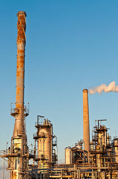 istock Petrochemical Refinery in the Evening 111940446
