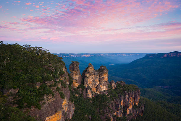 istock Landscape of the three sisters 111941822
