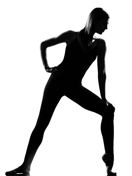 istock woman ballet dancer ballerina standing pose 111942510