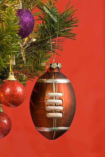 istock Football Christmas Ornament 111947172