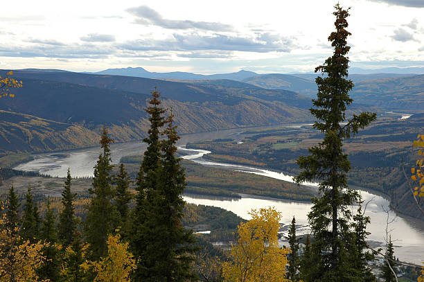istock Yukon River from Midnight Dome, Dawson City,Yukon Territory,Canada 111947641