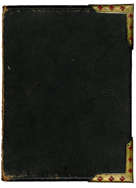 istock Ornate book cover with rough edge 111948812