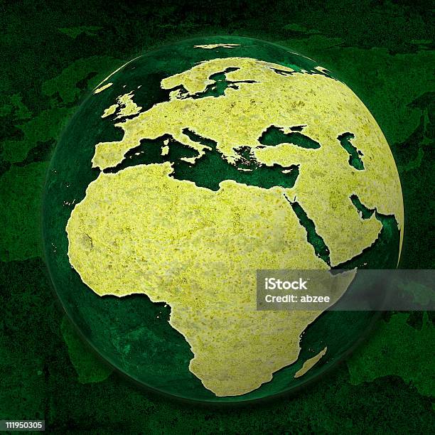 Zielony Świat Glob Europa I Afryka - zdjęcia stockowe i więcej obrazów Afryka - Afryka, Odpowiedzialny biznes, Australia