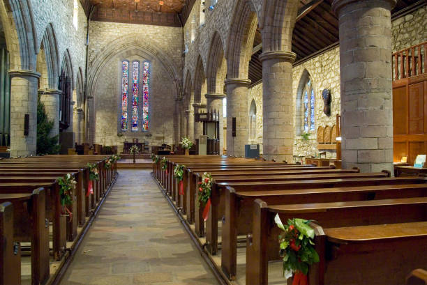 istock Church at Christmas 111951675