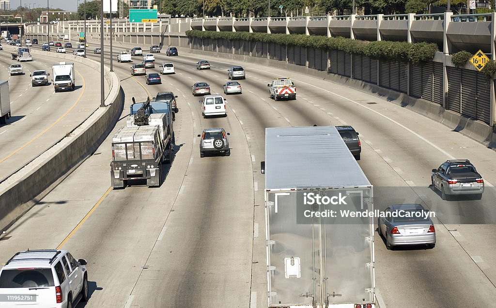 Agitado la autopista interestatal - Foto de stock de Aire libre libre de derechos