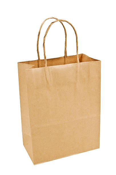 istock Brown Paper Shopping Bag 111954243