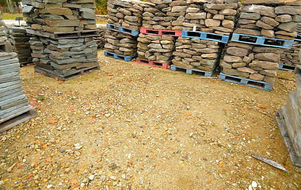 istock Pallets of Rocks 111958240
