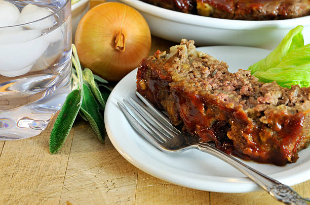 istock Slice of Sage Meatloaf 111958830