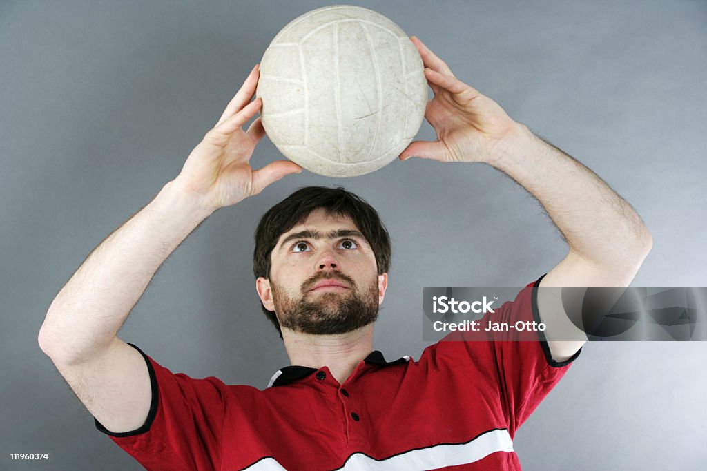 Volleyballplayer - Lizenzfrei Bart Stock-Foto