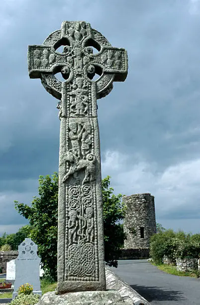Photo of ancient high cross