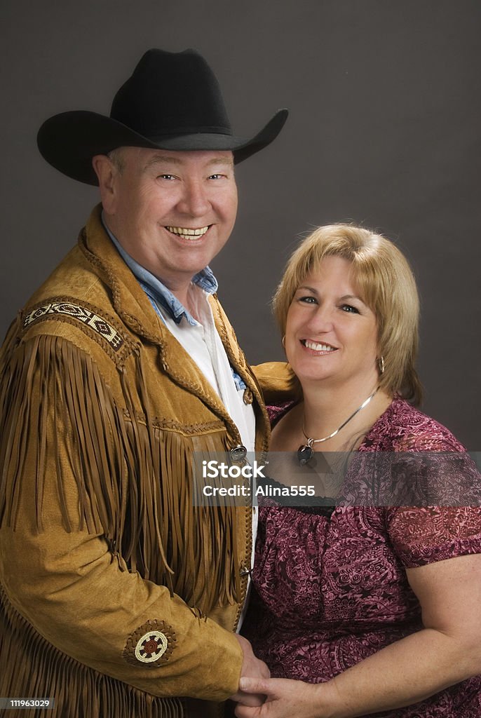 Portrait of a happy middle aged couple  50-54 Years Stock Photo