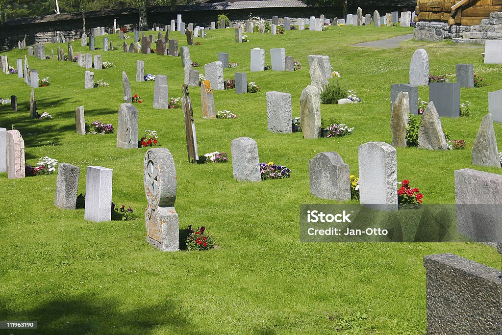 Friedhof - Lizenzfrei Alt Stock-Foto