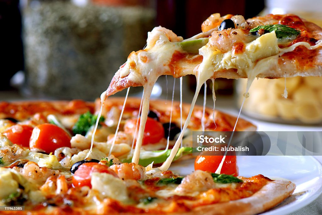 Pizza - Lizenzfrei Pizza Stock-Foto
