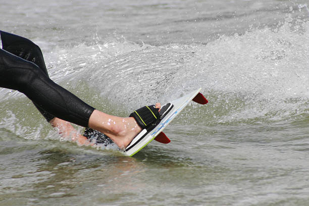 istock Feet of a female kiteboarder 111963627