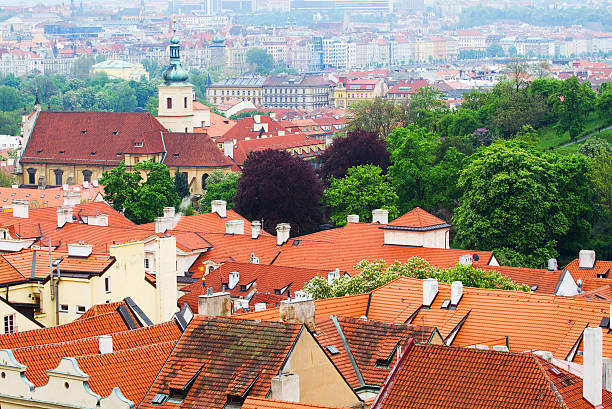 istock View on the Prague, Czech Republic. 111967746