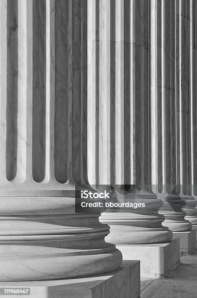 Säulen Von Recht Und Gerechtigkeit Vereinigten Staaten Supreme Court Stockfoto und mehr Bilder von Oberstes Bundesgericht der USA