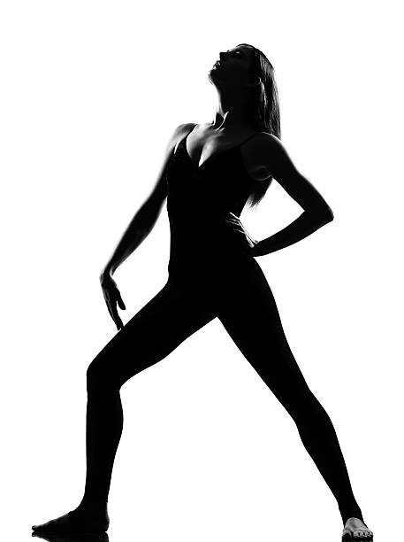 istock woman ballet dancer ballerina standing pose 111969526