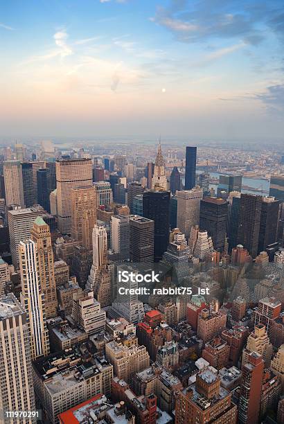 Manhattan Skyline Stock Photo - Download Image Now - Aerial View, Apartment, Architecture