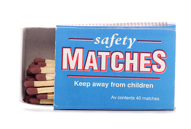 istock Box of safety matches 111970543