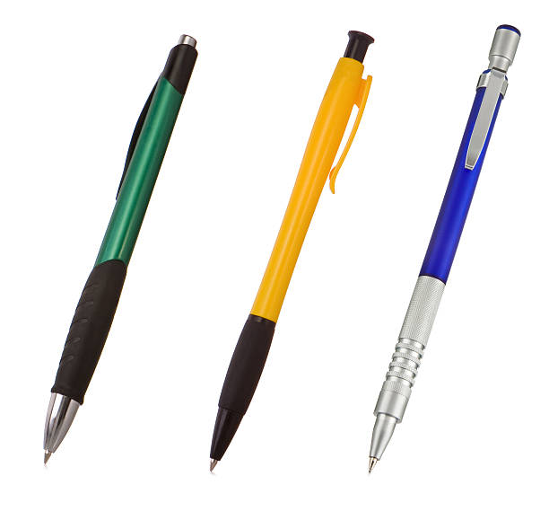 istock colorful shining pens isolated on white 111977473