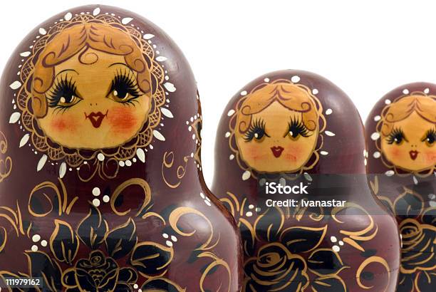 Russian Nesting Dolls Also Known As Babushkas Stock Photo - Download Image Now - Babushka, Collection, Color Image