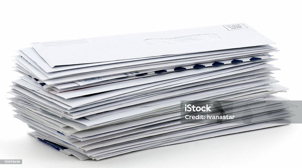 Pilha de Envelopes - Royalty-free Pilha - Arranjo Foto de stock