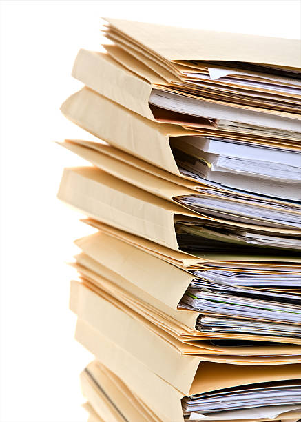 istock Tax Season, Stack of File Folders 111979993
