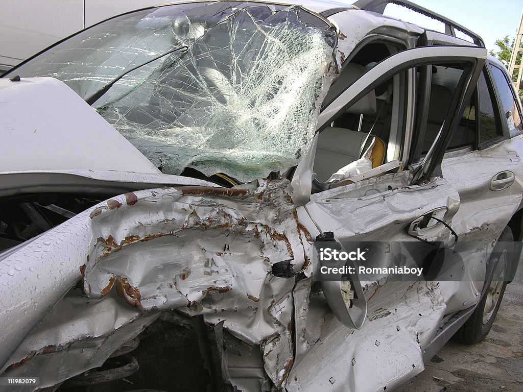 Car Поломка - Стоковые фото Автокатастрофа роялти-фри