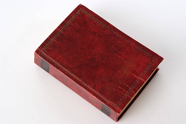 istock Isolated shot of brown dictionary on white background 111999408