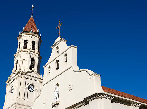 istock Beautiful church building in St Augustine 112001633
