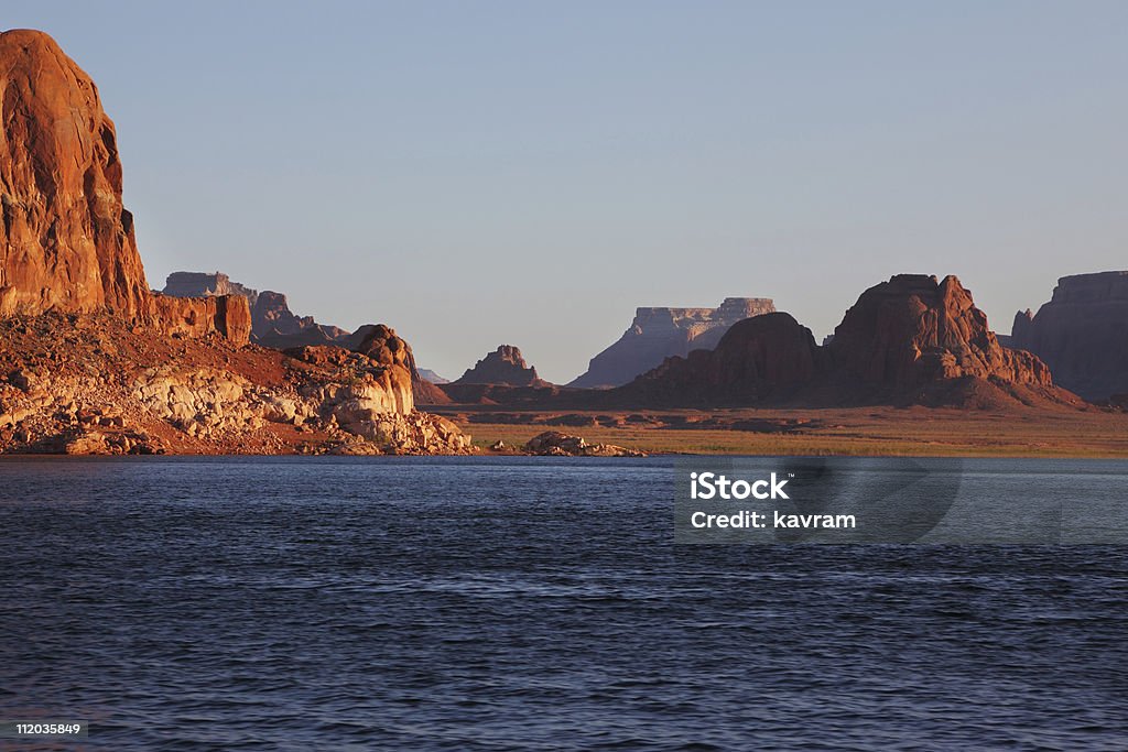 Озеро Powell, закате - Стоковые фото Аризона - Юго-запад США роялти-фри