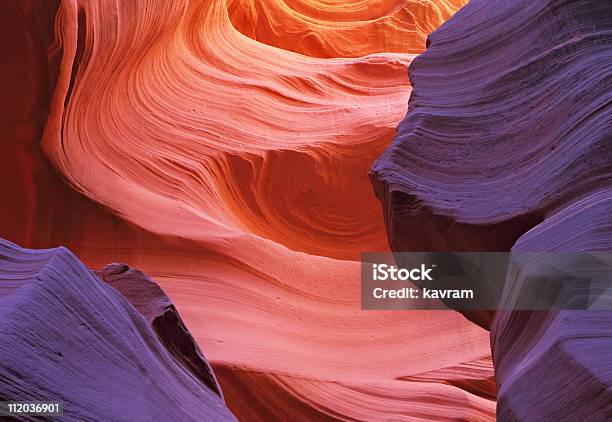 Malerische Farbe Slot Canyon Stockfoto und mehr Bilder von Abstrakt - Abstrakt, Allgemein beschreibende Begriffe, Arizona