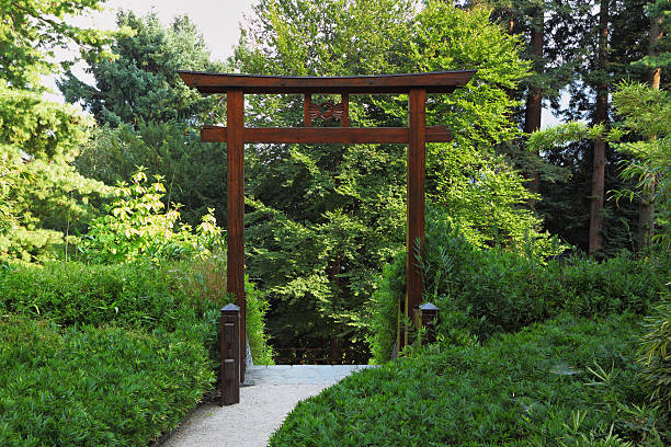 istock Picturesque Japanese park 112037158