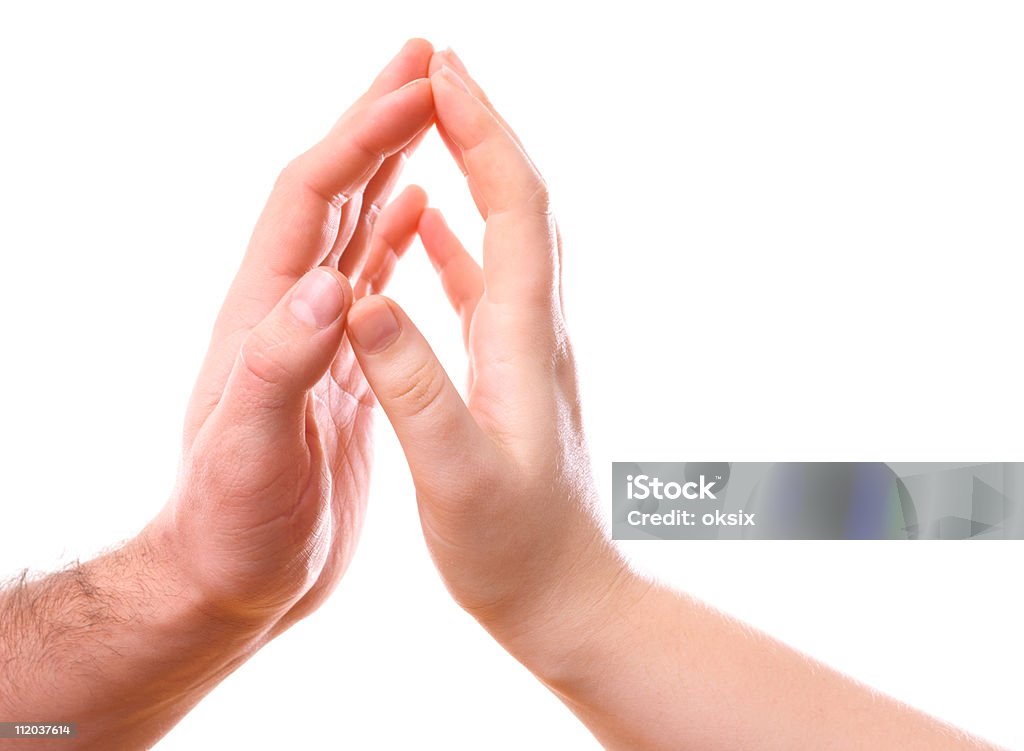 Male and female hands  Adult Stock Photo
